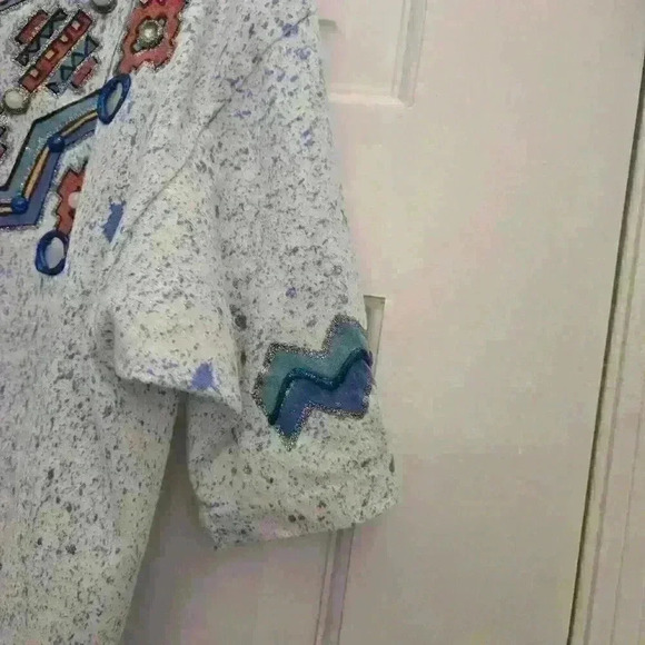 Vintage 92' KWBL Southwest Painted Design,Large/XL - Picture 3 of 4